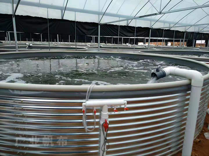 鍍鋅板養殖帆布魚池